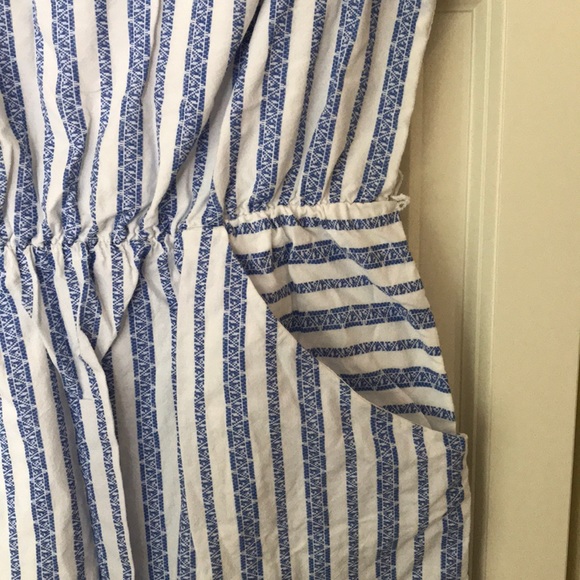 Merona blue and white striped sundress - Picture 3 of 5